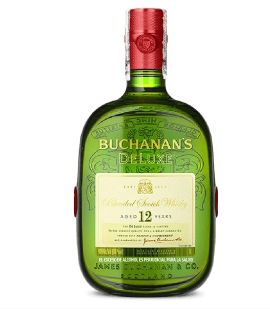 Whisky Original Buchanans Deluxe Blended 12 Años Escocés 1000Ml
